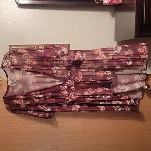 Beautiful floral kimono